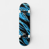 Skateboard-Blue Waves Skateboard (Voorkant)