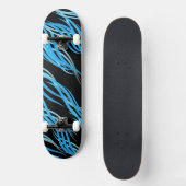 Skateboard Blue Waves Skateboard (Recto)