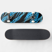 Skateboard Blue Waves Skateboard (Horz)