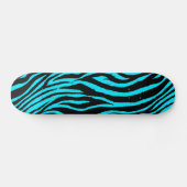 Skateboard Blue Zebra (Horz)