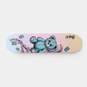 Skateboard Blues Gommes (Horz)