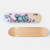 Skateboard Blues Gommes (Horz)