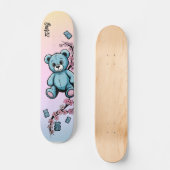 Skateboard Blues Gommes (Recto)