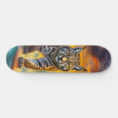 Skateboard Bobcat Surf Alaska Design Par Rich AMeN Gill (Horz)