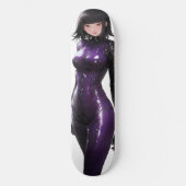 Skateboard Bodysuit Violet pour fille Anime (Recto)
