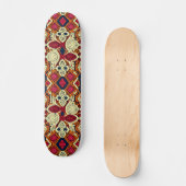 Skateboard Boho Aesthétique Faux Crochet Wall Art Skate (Recto)