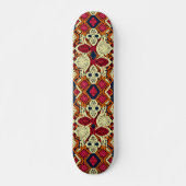 Skateboard Boho Aesthétique Faux Crochet Wall Art Skate (Devant)