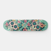 Skateboard Boho Crânes de Sucre (Horz)
