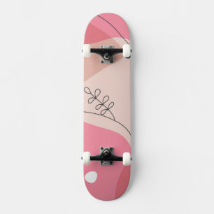 Skateboard Boho Formes Simples