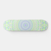Skateboard Boho Hippie Funky Eclectique Printemps Pastel Mand (Horz)