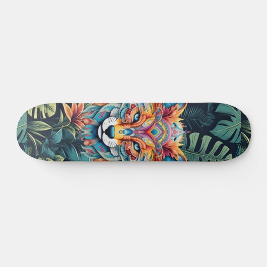 Skateboard Boho Jungle Fox Skate (Horz)