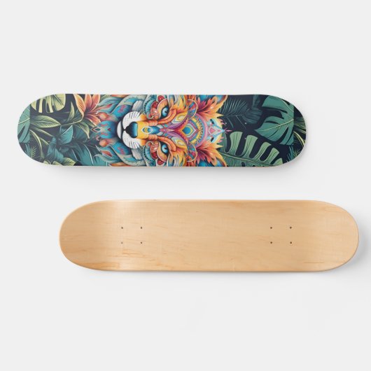 Skateboard Boho Jungle Fox Skate (Horz)