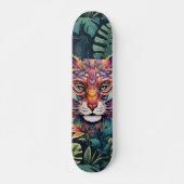 Skateboard Boho Jungle Panther Skate (Devant)