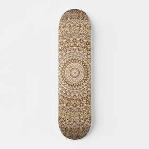 Skateboard Boho Mandala géométrique