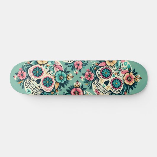 Skateboard Boho SugarSkuls (Horz)