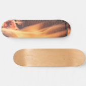 Skateboard Bois au feu (Horz)