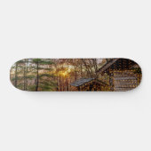 Skateboard Bois d'automne (Horz)