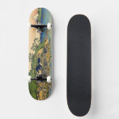 Skateboard Bois de graveur japonais : Enoshima dans la (Recto)