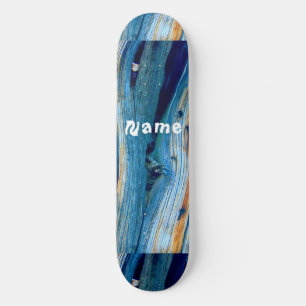 Skateboard Bois flottant roux bleu Thunder_Cove