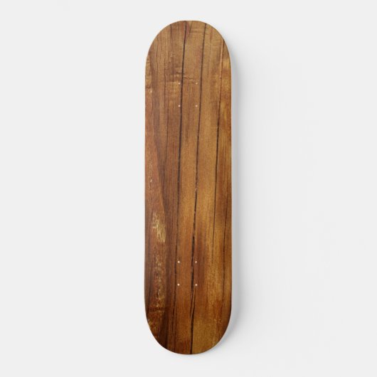 Skateboard Bois naturel (Recto)
