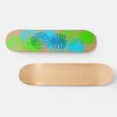 Skateboard Bois tropical hawaïen de Faux d'ananas de Momona (Horz)