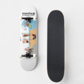 Skateboard Boissons MontaukWorks Pont Longboard (Recto)