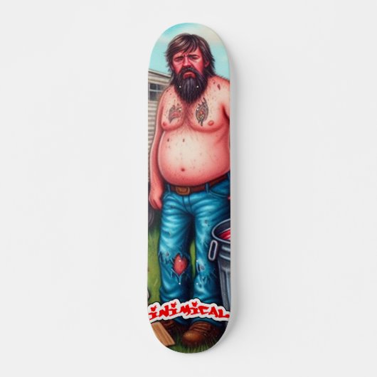 Skateboard Bojangles de Cletus Inimical (Devant)