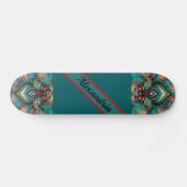 Skateboard Bokeh et Bohemian (Horz)