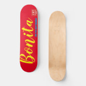 SKATEBOARD BONITA SKATEBOARDS. SKATEBOARDS JMT (Recto)