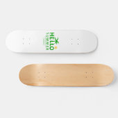 Skateboard Bonjour été (Horz)