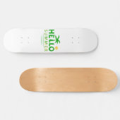 Skateboard Bonjour été (Horz)