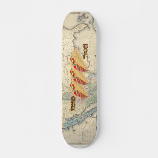 Skateboard Bonjour planche à roulettes de taco - avec la (Devant)