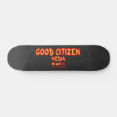 Skateboard BONNE merveille des médias citoyens (Horz)