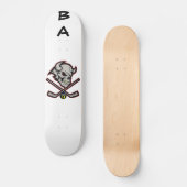 SKATEBOARD BONNES CROISÉES BA (Recto)