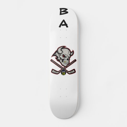 SKATEBOARD BONNES CROISÉES BA (Recto)