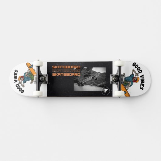 Skateboard Bonnes ondes (Horz)