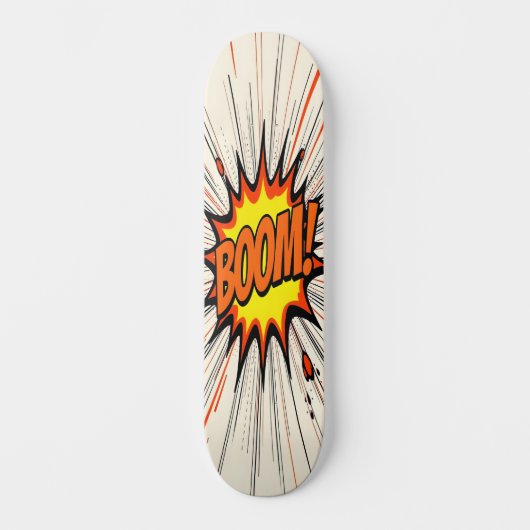 Skateboard BOOM ! Pop Art Explosion Edition 4 (Recto)