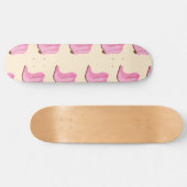 Skateboard Boots Cowboy Pink Country Texas Ranch (Horz)