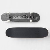 Skateboard Boouse Row hiver b/w (Horz)