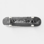 Skateboard Boouse Row hiver b/w (Horz)
