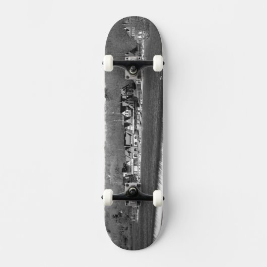 Skateboard Boouse Row hiver b/w (Recto)