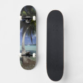 Skateboard Bora Bora, Polynésie française Mt Otemanu vu (Recto)
