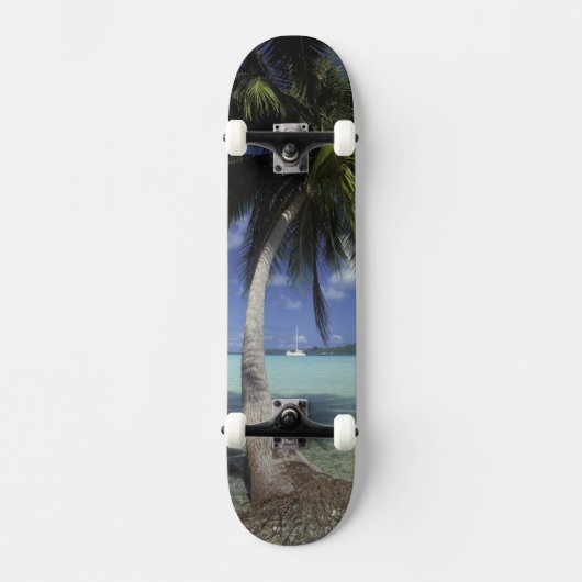 Skateboard Bora Bora, Polynésie française Mt Otemanu vu (Recto)