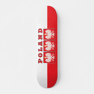 Skateboard Boucliers de l'aigle polonais
