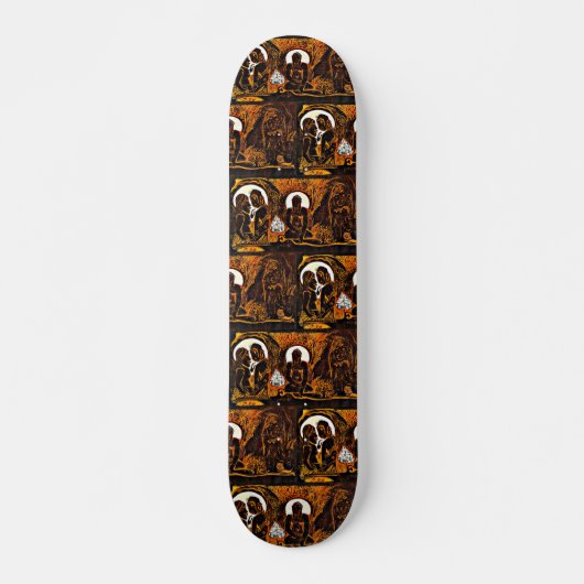 Skateboard Bouddha (Devant)