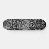 Skateboard Bouddha binaire (Horz)