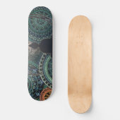 Skateboard Bouddha Dot Art Mandala (Recto)