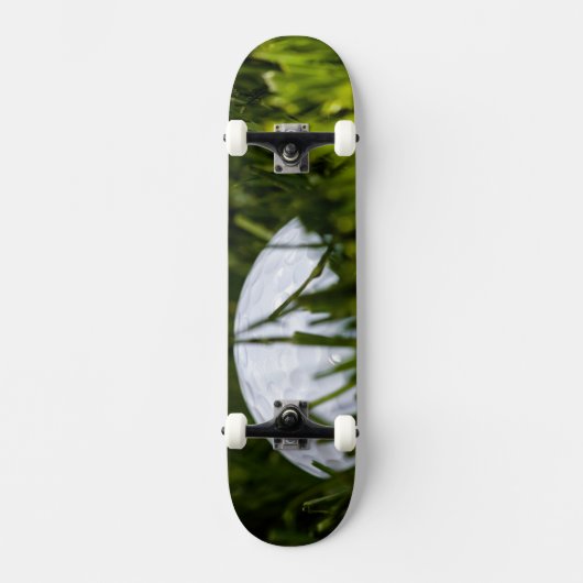 Skateboard boule de golf masquage remix (Recto)