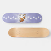 Skateboard Bouledogue de bande dessinée (Horz)