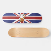 Skateboard Bouledogue de l'anglais de bande dessinée d'Union (Horz)